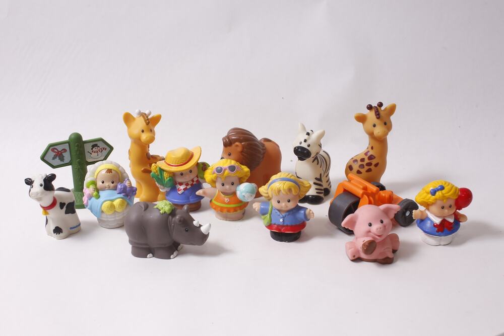 Fisher-Price Little People Figure Lot Safari and Farm Animals ~ 260622-WH 1362